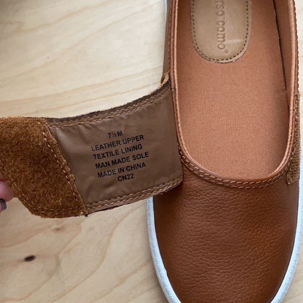 Cognac Leather Sneaker - Picture 10 of 11